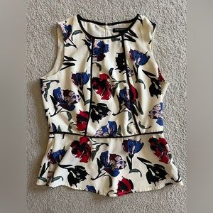 Banana republic peplum top